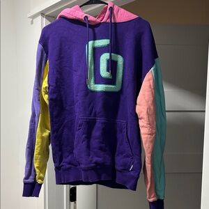 Karl Jacob’s Multicolor Hoodie with Logo